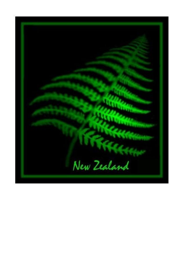 New Zealand Fern Greeting Cards, Note Cards and Art Cards Made in NZ The Chelsea Card Co.