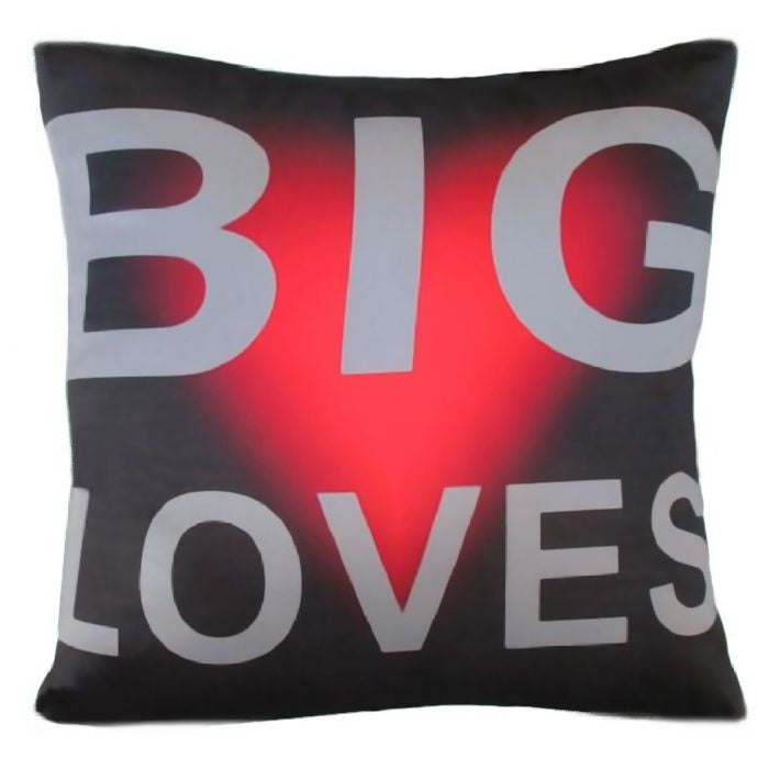 Big Loves on this Cushion Cover by Chelsea Design NZ.  45cm x 45cm
