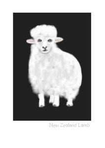 Wholesale Greeting Cards with iconic image by Peter Karsten titled "New Zealand Lamb"