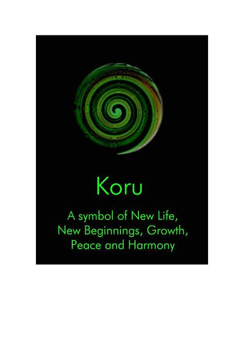 Koru - New Beginnings by NZ Artist Peter Karsten.  Suppliers of Wholesale Greeting Cards, Art Cards & Note Cards.