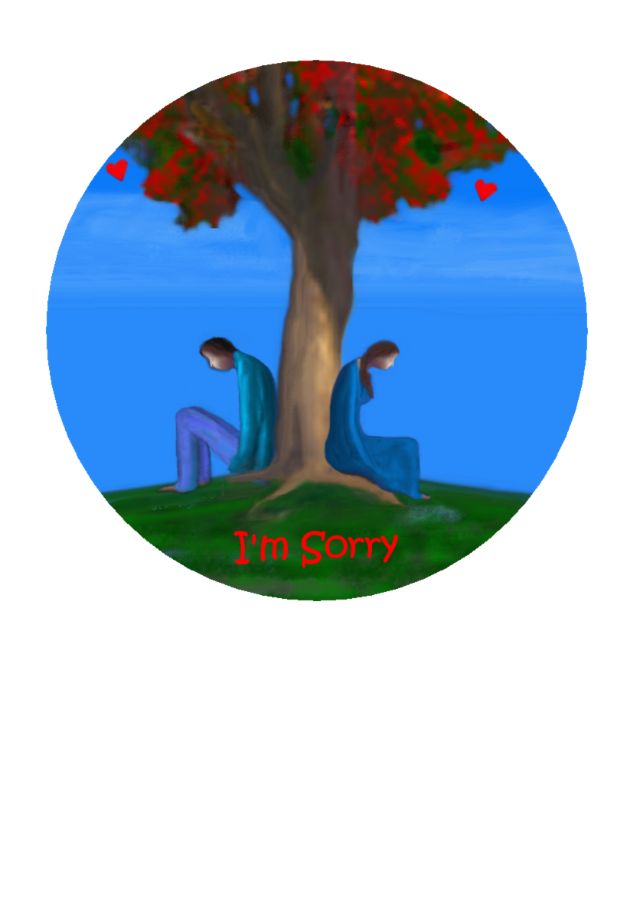 I'm Sorry greeting card - aristotle - sorry by Nz Artist Peter Karsten
